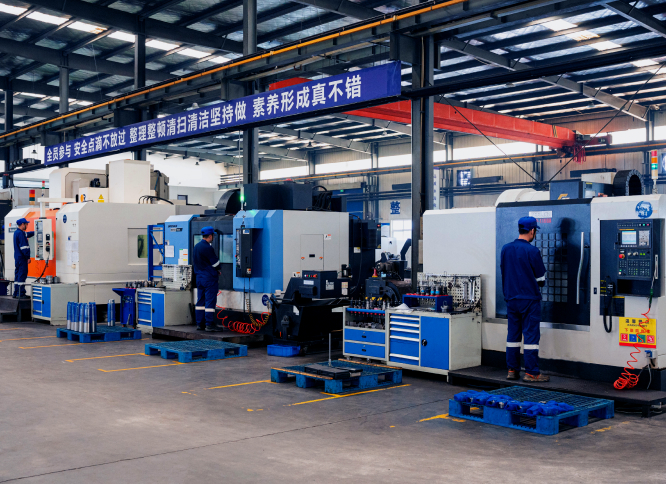 Equipment: Over 200 units including machining centers and CNC lathes.