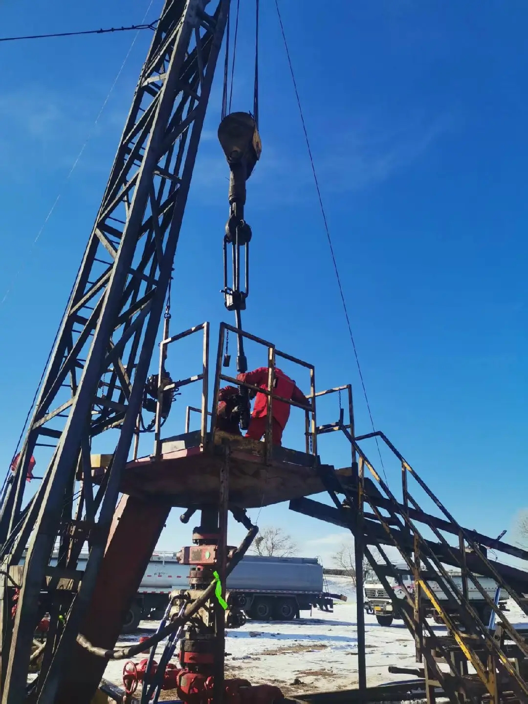 The completion packer of the gas storage reservoir in Daqing Oilfield was successfully achieved seating