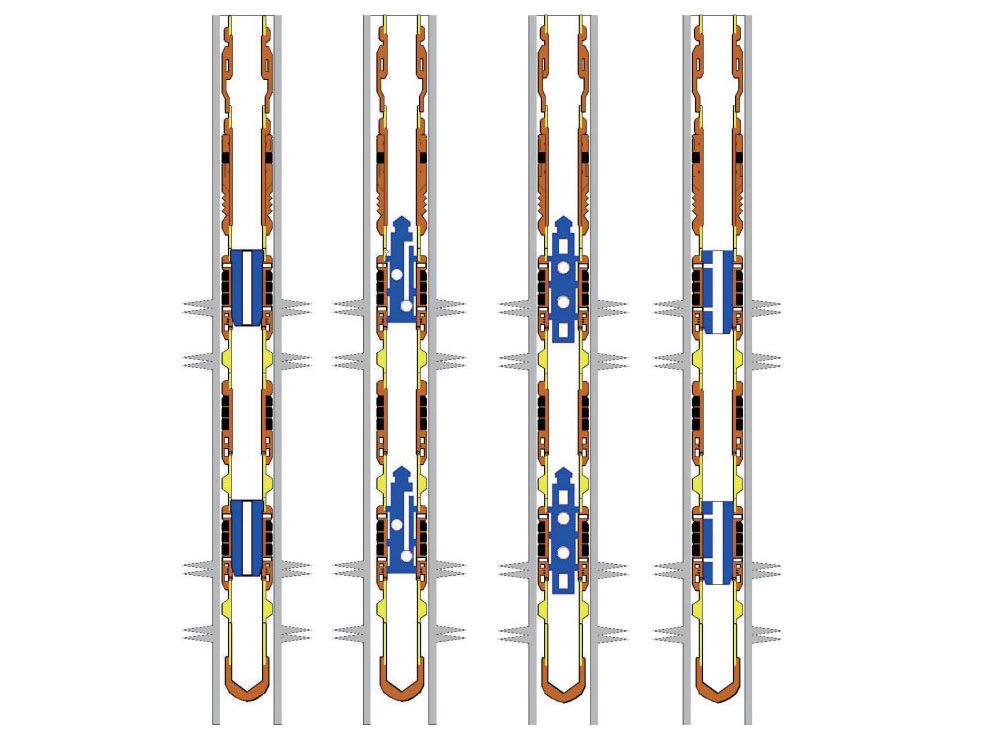 Multi-zone Comingle Water Injection System